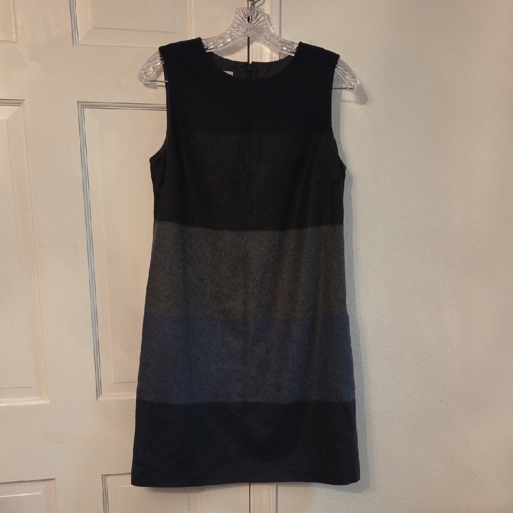 Chic Sleeveless Colorblock Mini Dress